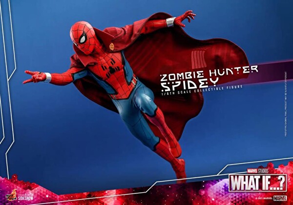 Hot Toys Zombie Hunter Spidey Sixth Scale Figür Oyuncak TMS38 - 909046