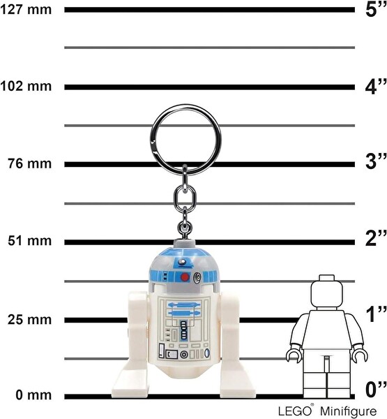 LEGO Star Wars R2-D2 Led Anahtarlık KE21H