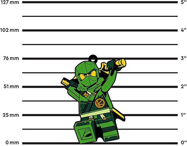 LEGO Ninjago Lloyd Silikon Magnet 53348