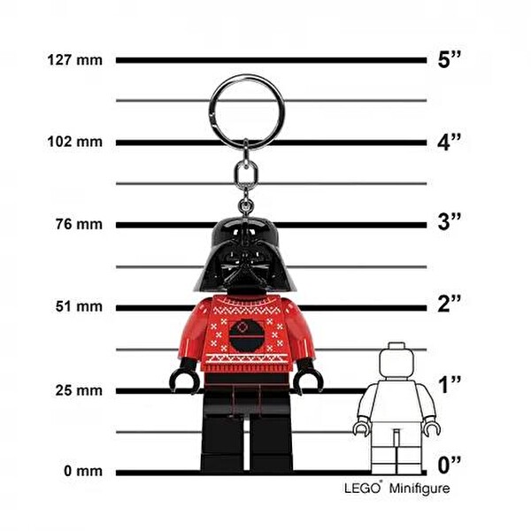LEGO Star Wars Darth Vader Holiday Sweater Led Anahtarlık KE173H