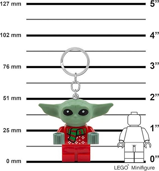 LEGO Star Wars Grogu Holiday Sweater Led Anahtarlık KE208H