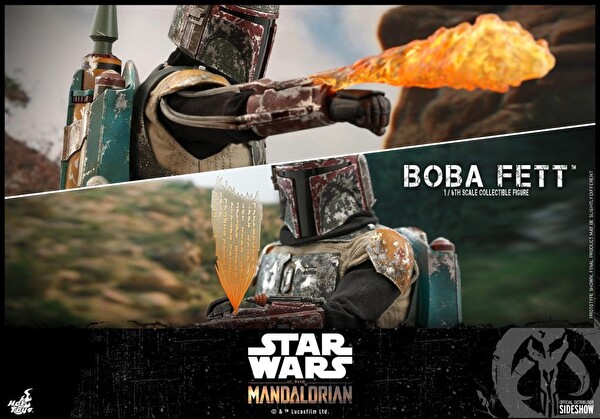 Hot Toys Star Wars: The Mandalorian Boba Fett Sixth Scale Figür Oyuncak 907834 TMS33