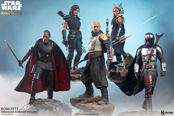 Sideshow Collectibles Star Wars The Mandalorian Boba Fett Premium Format Figür Oyuncak 300829