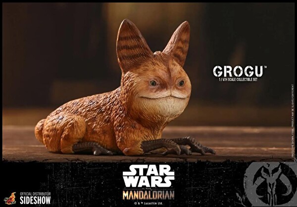 Hot Toys Star Wars The Mandalorian Grogu Sixth Scale Figür Oyuncak Seti 908288 - TMS43
