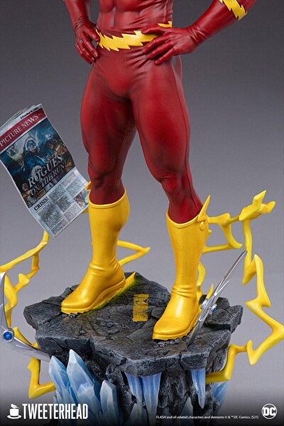 DC Comics Tweeterhead 1:6 Series The Flash Maquette Figür Oyuncak 908877