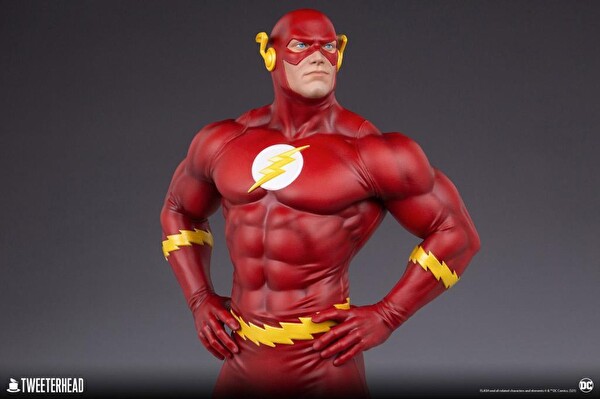 DC Comics Tweeterhead 1:6 Series The Flash Maquette Figür Oyuncak 908877