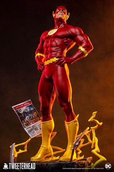 DC Comics Tweeterhead 1:6 Series The Flash Maquette Figür Oyuncak 908877