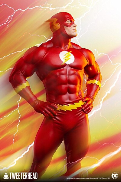 DC Comics Tweeterhead 1:6 Series The Flash Maquette Figür Oyuncak 908877