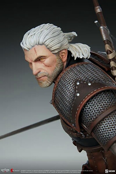 Sideshow Collectibles The Witcher 3 : Wild Hunt Geralt Statue Figür Oyuncak 200601