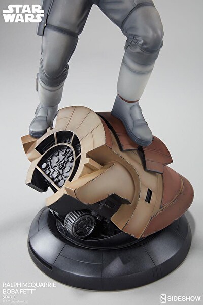 Sideshow Collectibles Concept Artist Series Ralph McQuarrie Boba Fett Statue Figür Oyuncak 200372