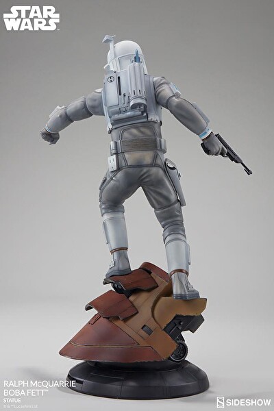 Sideshow Collectibles Concept Artist Series Ralph McQuarrie Boba Fett Statue Figür Oyuncak 200372