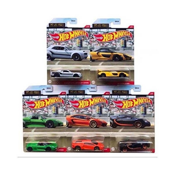 Hot Wheels 1/4 Mile Kings Oyuncak Araç Seti GYN21
