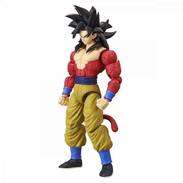 Bandai Dragon Ball 16 CM Poz Verilebilir Figür Super Saiyan 4 Goku - Dragon Stars Serisi 36180