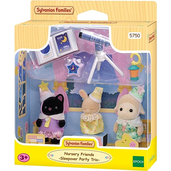 Sylvanian Families Anaokulu Arkadaşları Pijama Partisi Üçlüsü 5750