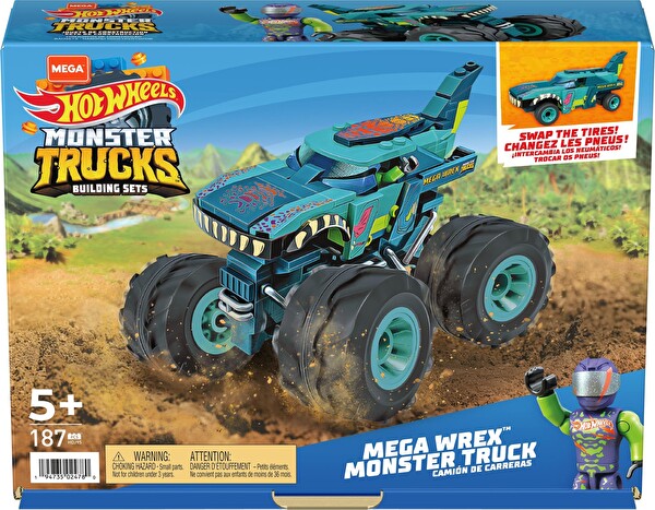 Mega Hot Wheels Wrex Monster Truck HDJ95