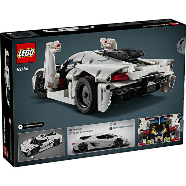 LEGO Technic Koenigsegg Jesko Absolut Beyaz Hiper Araba 42184