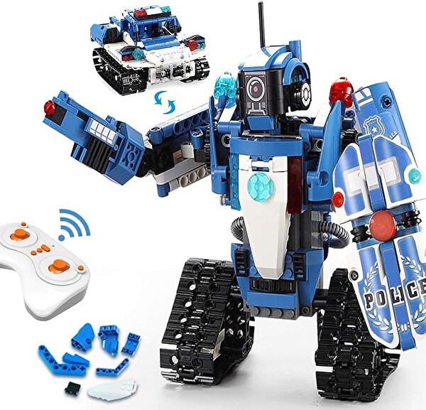 Vertoy Uzaktan Kumandalı Pilli Robot Yapım Seti B087P4CNND