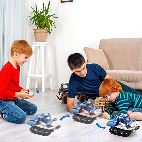 Vertoy Uzaktan Kumandalı Pilli Robot Yapım Seti B087P4CNND