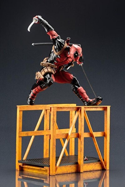 Kotobukiya Super Deadpool ArtFX Statue Figür Oyuncak 190526020061