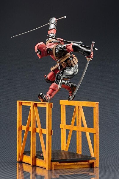 Kotobukiya Super Deadpool ArtFX Statue Figür Oyuncak 190526020061