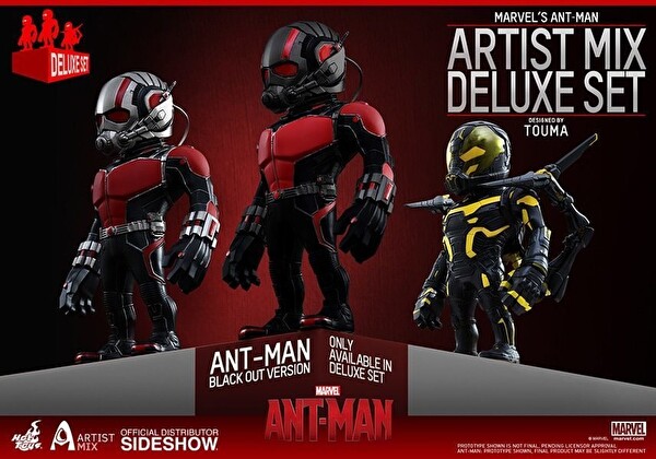 Hot Toys Ant-Man Artist Mix Deluxe Figür Oyuncak Seti STK0809