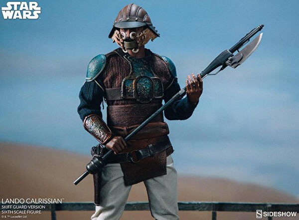 Sideshow Collectibles Lando Calrissian Skiff Guard Version Sixth Scale Figür Oyuncak 747720237650