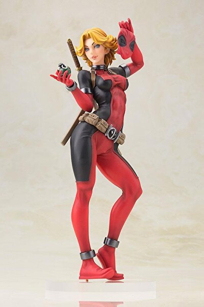 Kotobukiya Lady Deadpool Bishoujo Statue Figür Oyuncak STK0843