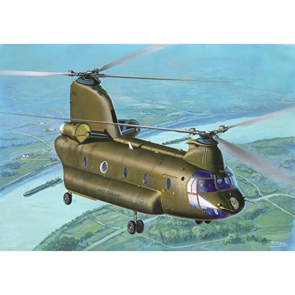 Revell Model Set 1:144 CH 47D Chinook Uçak 63825