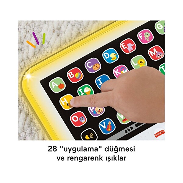 Fisher Price Eğlen ve Öğren Yaşa Göre Gelişim Eğitici Tablet HXB69