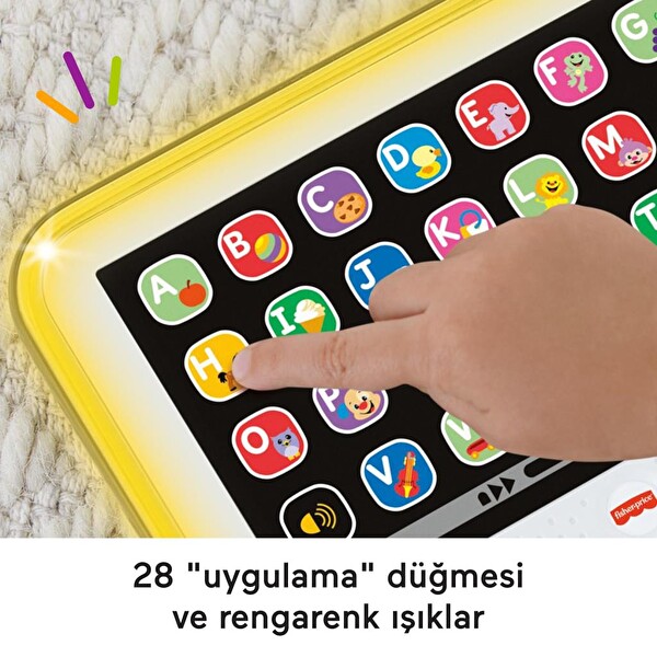 Fisher Price Eğlen ve Öğren Yaşa Göre Gelişim Eğitici Tablet HXB69
