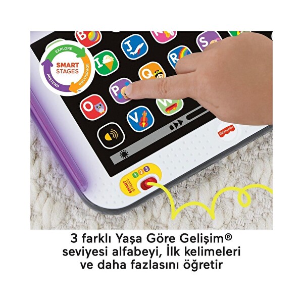 Fisher Price Eğlen ve Öğren Yaşa Göre Gelişim Eğitici Tablet HXB69