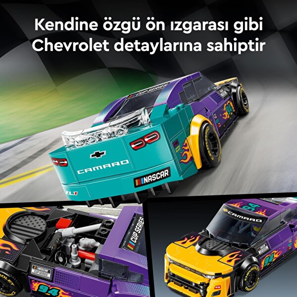 LEGO Speed Champions Nascar Next Gen Chevrolet Camaro ZL1 76935