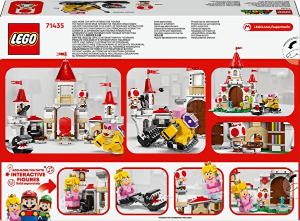 LEGO Super Mario Peach'in Kalesi'nde Roy ile Savaş 71435