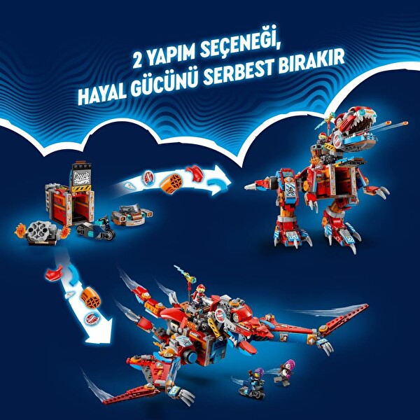 LEGO Dreamzzz Cooper'ın Robot Dinozoru C-Rex 71484