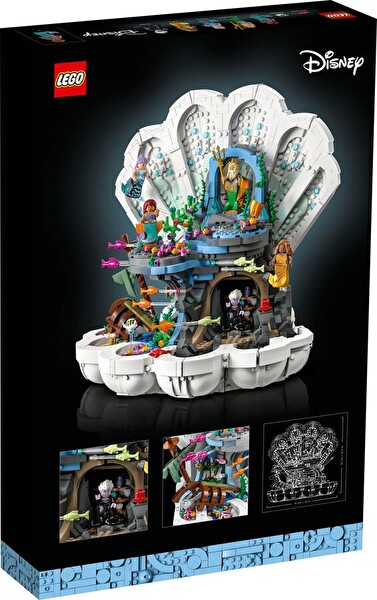 LEGO Disney Küçük Deniz Kızı Kraliyet İstiridyesi 43225