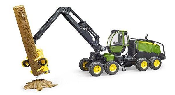 Bruder John Deere 1270G Kütük Yükleme ve Nakliye 02135