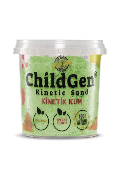 ChildGen 500 GR Yeşil Doğal Kinetik Kum
