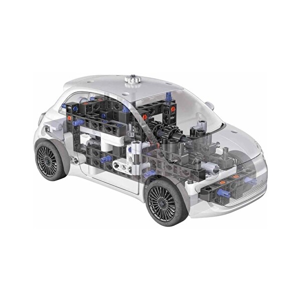 Clementoni Mekanik Laboratuvarı Fiat 500 Elektirikli Araba 75085 TR