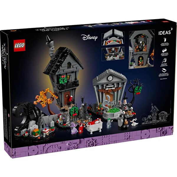 LEGO Ideas Disney Tim Burton’ın Noel Gecesi Kabusu 21351