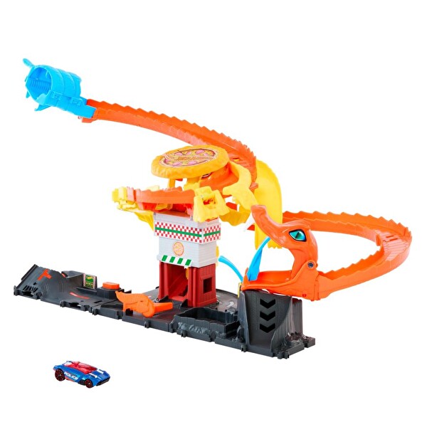 Hot Wheels Pizza Dükkanında Kobra Macerası Oyun Seti HTN81