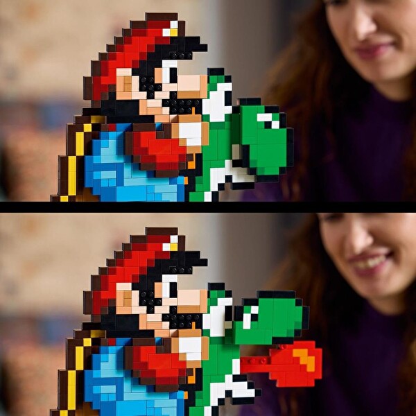 LEGO 1215 Parça Super Mario World: Mario ve Yoshi 71438