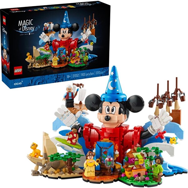 LEGO Ideas 1103 Parça Magic Of Disney 21352