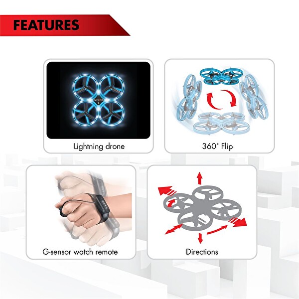 Silverlit Flashing Uzaktan Kumandalı Drone 84600