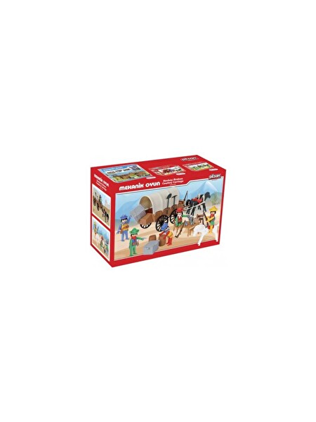 Pilsan Mini Mekanik Serisi: 3 Kovboy Arabası 04-003