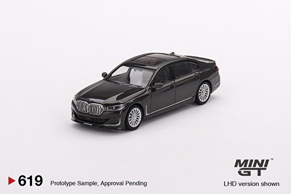 Mini GT BMW Alpina B7 xDrive Dravit Grey Metallic 1:64 Oyuncak Araç 619