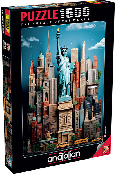 1500 Parçalık Puzzle New York 4578