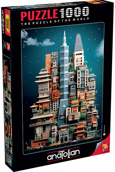 1000 Parçalık Puzzle Taipei 1187