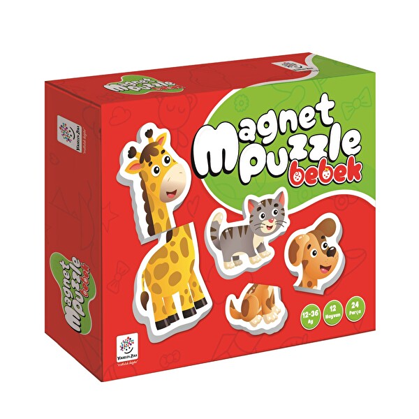 Yükselen Zeka İlk Magnet Puzzle Bebek (12-36 Ay)