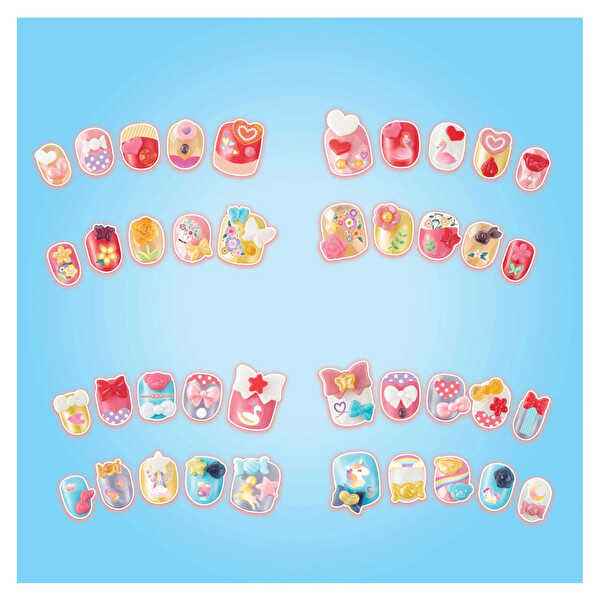 Adore Oyuncak AquaBeads Tırnak Kalp ve Kurdele Yedek Kit 35059