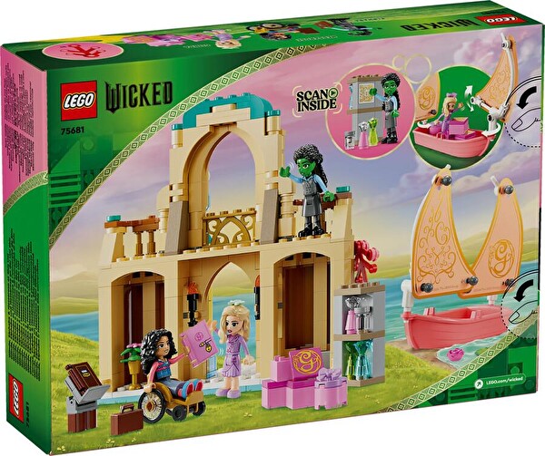 LEGO Wicked GlindaElphaba ve Nessarose Shiz Üniversitesi'nde 75681